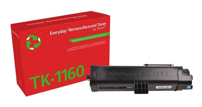 Xerox Everyday Kyocera TK1160 Nero Cartuccia Toner Rigenerato - Sostituisce 1T02RY0NL0