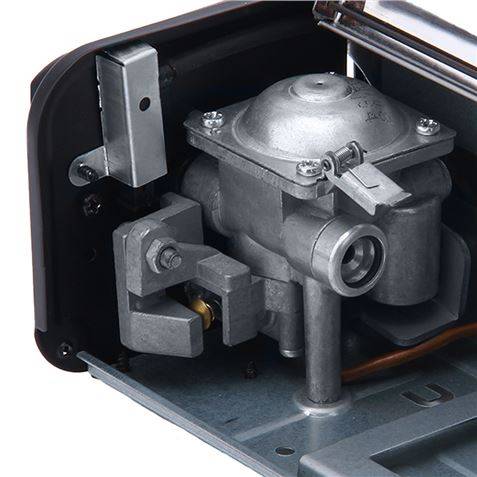 Muvip Cucina a Gas Portatile 1 Fuoco - Accensione Automatica - Bruciatore Alluminio - Sistema FSD - Protezione Sovratensione - Valigetta Trasporto