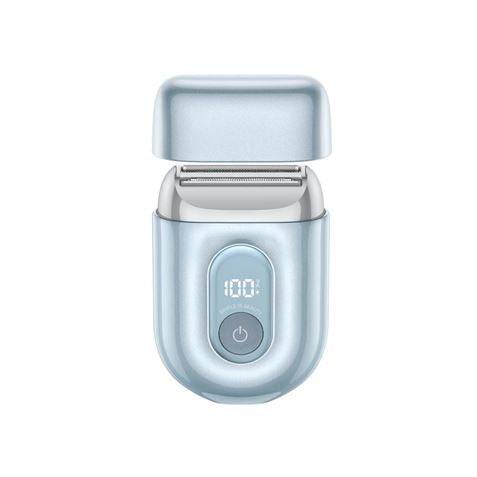 XO CF42 Epilatore Elettrico - Batteria 450mah - Lame in Acciaio - IPX6 - Colore Blu