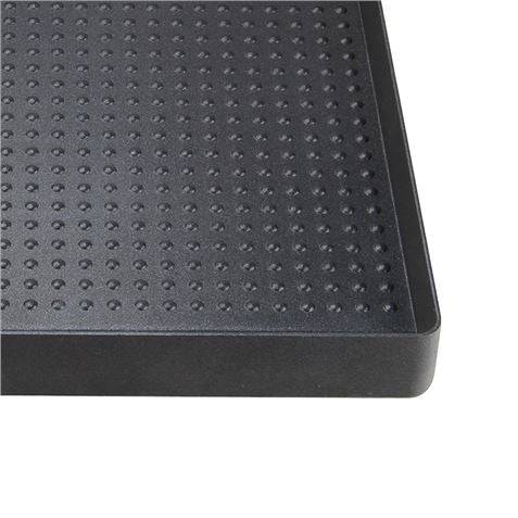 Muvip Plancha De Asar para Cocina Portatil - Zona Recoge Grasa - Bordes Antisalpicaduras - Revestimiento Antiadherente - Ideal para Cocinas Portatiles de 1 Quemador - Compatibile con MV0614, MV0336, MV0337