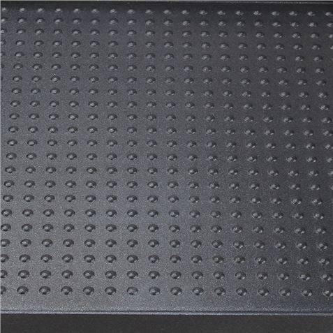 Muvip Plancha De Asar para Cocina Portatil - Zona Recoge Grasa - Bordes Antisalpicaduras - Revestimiento Antiadherente - Ideal para Cocinas Portatiles de 1 Quemador - Compatibile con MV0614, MV0336, MV0337