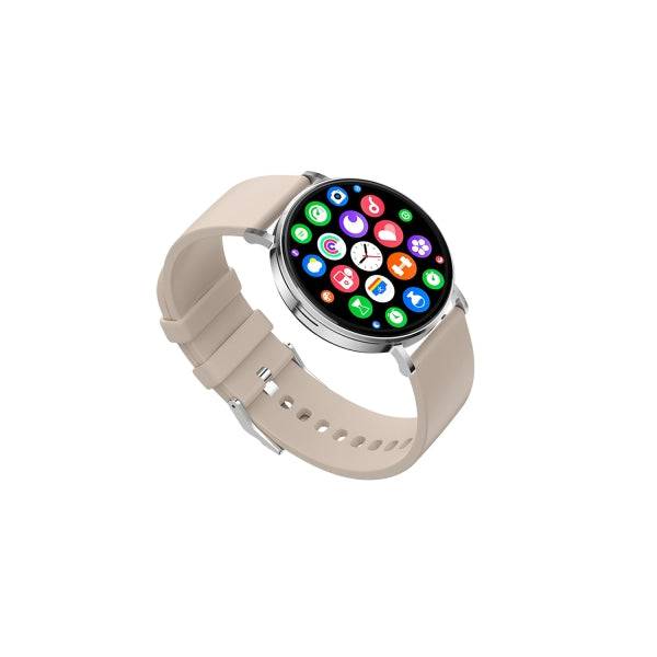 SPC Smartee Duo Velvet Orologio Intelligente Smartwatch Schermo AMOLED - 1.32" - Monitoraggio +100 Attività - Autonomia fino a 7 Giorni - IP68 - 2 Cinturini