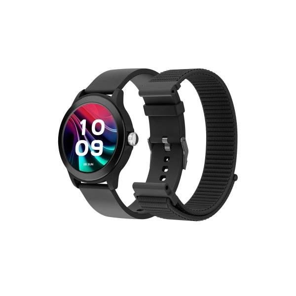SPC Smartee Duo Vivo 2 Orologio Intelligente Smartwatch Schermo AMOLED - 1.32" - Monitoraggio +100 Attività - Autonomia fino a 8 Giorni - IP68 - 2 Cinturini