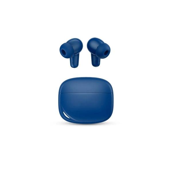Cuffie Wireless True Wireless SPC Boost Buds - Cancellazione Rumore - 4 Microfoni - Controllo Tattile - Google Fast Pair - Colore Blu