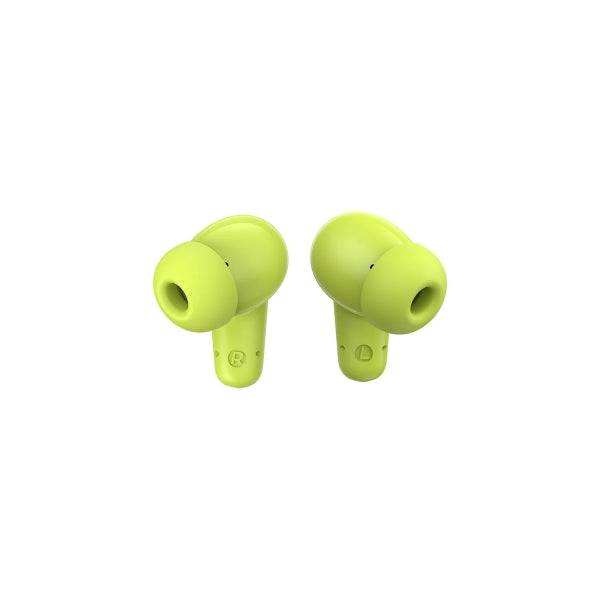 Cuffie Wireless True Wireless SPC Boost Buds - Cancellazione Rumore - 4 Microfoni - Controllo Tattile - Google Fast Pair - Colore Verde Lime