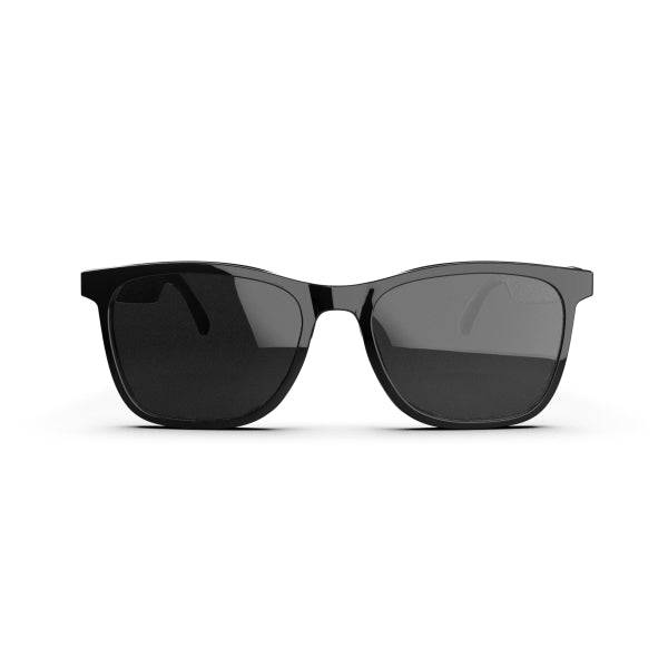 Energy Sistem RayFlex Music Occhiali Bluetooth - Lenti Anti Luce Blu + Lenti Magnetici Polarizzati con Protezione UV400 - Riproduzione Musicale - Microfono e Assistente Vocale - IPX5 - Controllo Tattile - Colore Nero