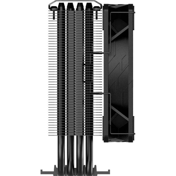 Cooler Master Hyper 212 Black Dissipatore CPU - 4 Tubi - Multisocket Universale - Ventola 120mm - Colore Nero