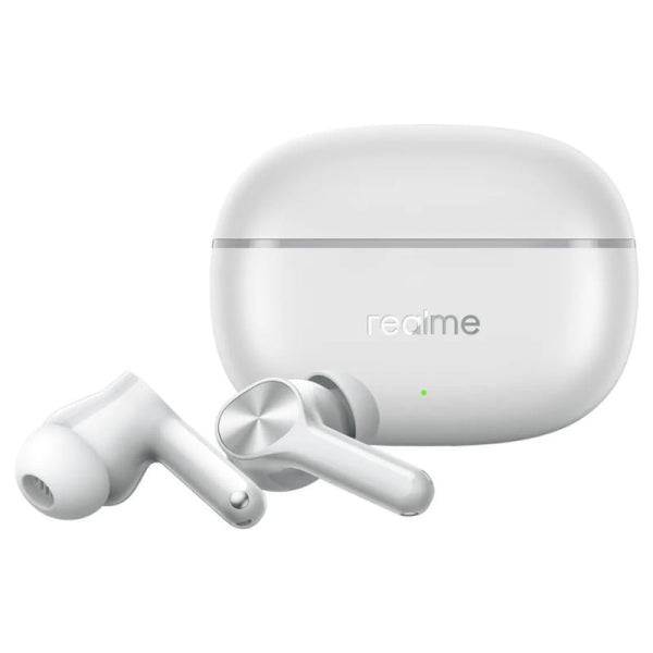Realme Buds T200 Lite Cuffie True Wireless - Bluetooth 5.4 - 4 Microfoni - 7 Ore Autonomia - Colore Grigio
