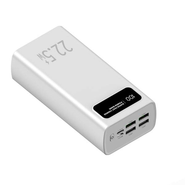 Leotec Powerbank 30.000 mAh PD 22.5W - Colore Bianco