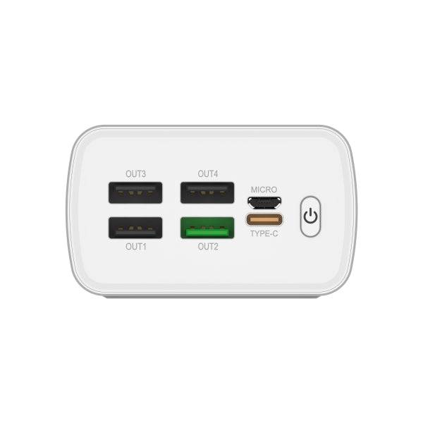 Leotec Powerbank 30.000 mAh PD 22.5W - Colore Bianco