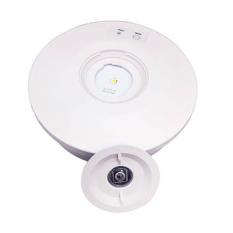 Elbat Luce di Emergenza a Parete - 330 Lumen - 6000K - 2W - Luce Fredda - 3 Ore di Autonomia - Batteria al Litio
