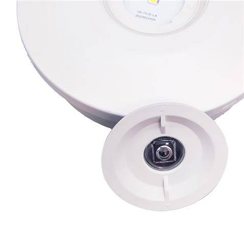 Elbat Luce di Emergenza a Parete - 330 Lumen - 6000K - 2W - Luce Fredda - 3 Ore di Autonomia - Batteria al Litio