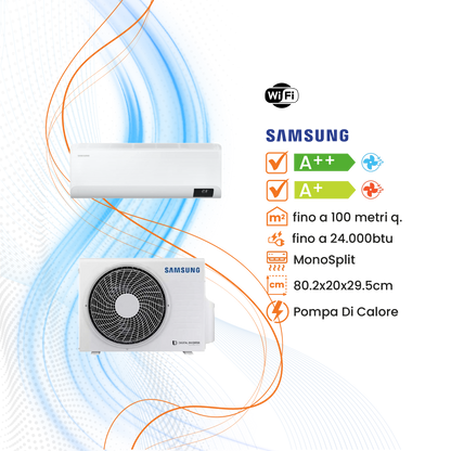 Climatizzatore Samsung Cebu Inverter R-32 WiFi