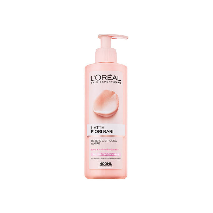 L'OREAL SKIN EXPERT LATTE FIORI RARI PELLI SENSIBILI 400 ML