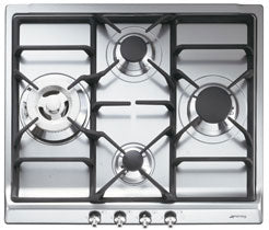 Piano Cottura Incasso Gas 4 Zone 60cm Inox