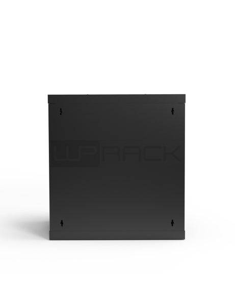WP RWA-12604-B Armario Mural 12U - Puerta de Cristal - Cerradura de Seguridad - 540x450x580mm - Colore Nero