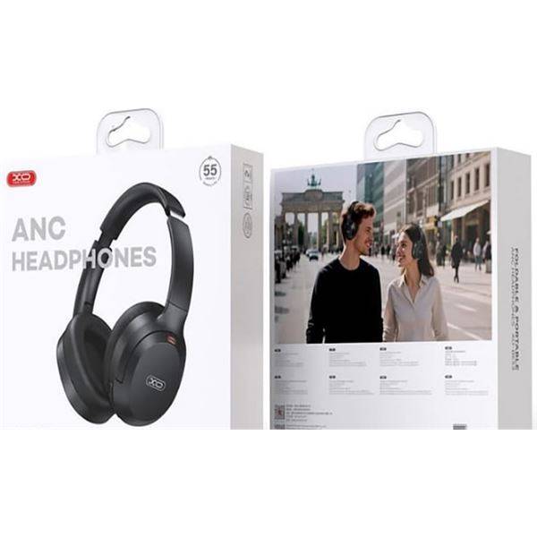 XO BE53 Cuffie Bluetooth 5.4 - Cancellazione del Rumore ANC - Padiglioni Imbottiti - Autonomia fino a 48h - Colore Nero