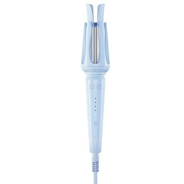 XO CF40 Arricciacapelli - 40W - Punta 360° - Autocurvatura - Controllo della Temperatura Digitale con 4 Livelli - Spegnimento Automatico - Colore Blu