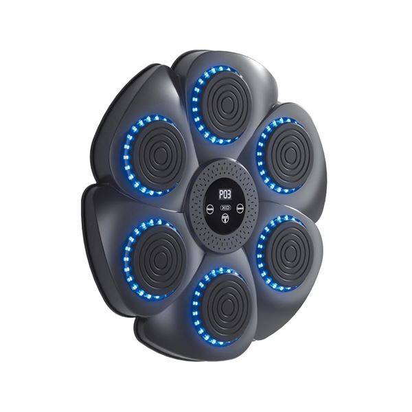 XO SF02 Macchina da Boxe Intelligente con Musica - 6 Punti di Impatto - Punteggio Automatico - Batteria 2000mAh - Colore Nero