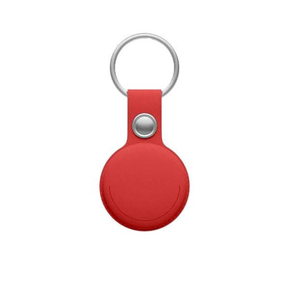 Leotec Easy Tag Nero + Portachiavi Rosso - Compatibile con iOS/Android