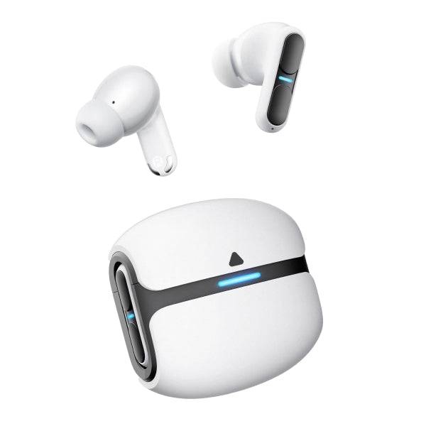 Leotec TWS Gaming Nebula Fit Cuffie Bluetooth 6.0 - Custodia di Ricarica - Colore Bianco