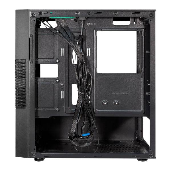 Unykach Aero C25 Case MicroATX - Alimentatore 500W Incluso - Supporto Disco 3.5", 2.5" - USB-A 3.0 e Audio