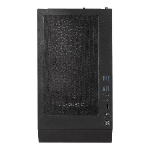 Unykach Aero C25 Case MicroATX - Alimentatore 500W Incluso - Supporto Disco 3.5", 2.5" - USB-A 3.0 e Audio
