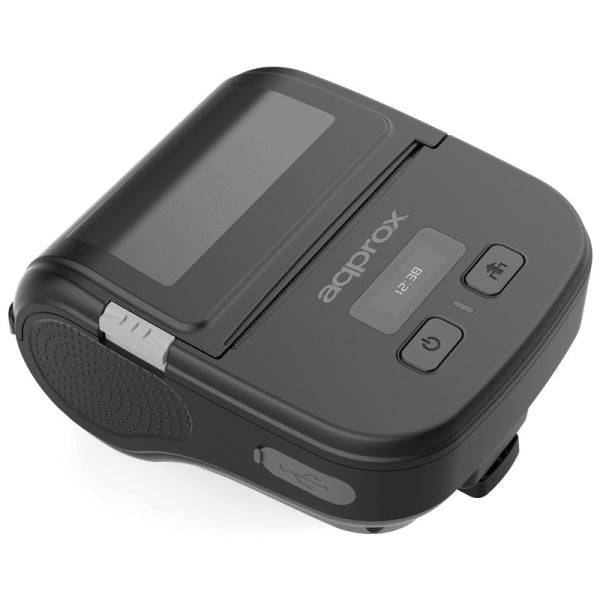 Approx Impresora Termica de Recibos Portable - Resolucion 203dpi - Velocidad 100mm/s - WIFI, Bluetooth y USB - Corte Manual