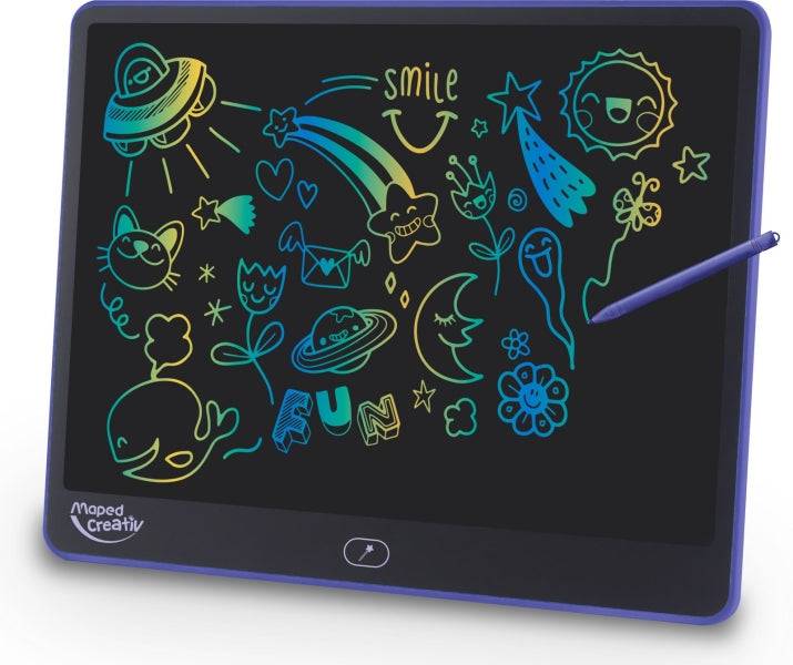 Maped Magical Tablet - Tavoletta LCD 16" Grande Formato per Disegnare e Scrivere - Per Bambini da 4 Anni