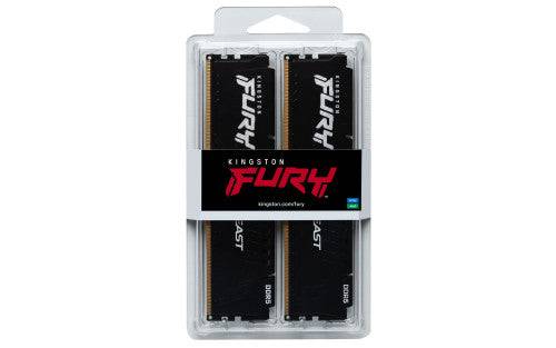 Kingston Fury Beast Memoria RAM DDR5 6000Mts 32GB (2 x 16 GB) 1.35V CL30 DIMM