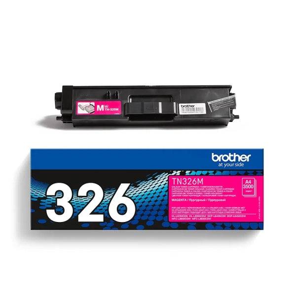 Brother TN326 Magenta Cartuccia Toner Originale - TN326M