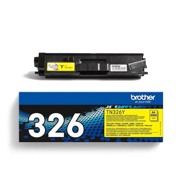 Brother TN326 Giallo Cartuccia Toner Originale - TN326Y