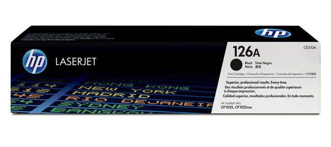 HP CE310A Cartuccia Toner Nero Originale - 126A