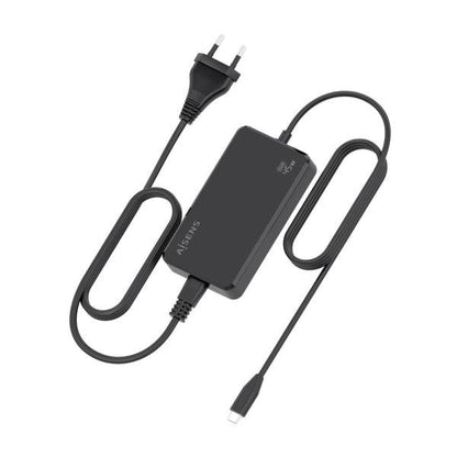 Aisens Caricabatterie per Notebook GaN USB-C/PD 45W - Cavo di 1.80m - Colore Nero