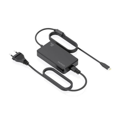Aisens Caricabatterie per Notebook GaN USB-C/PD 100W - Cavo da 1.80m - Colore Nero