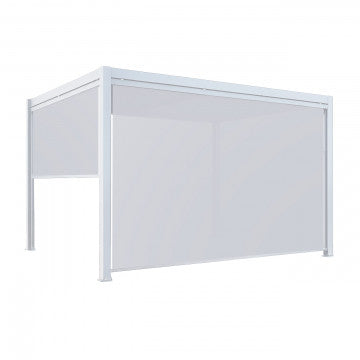 Laterale manuale in textilene per pergola bioclimatica 270x238 cm