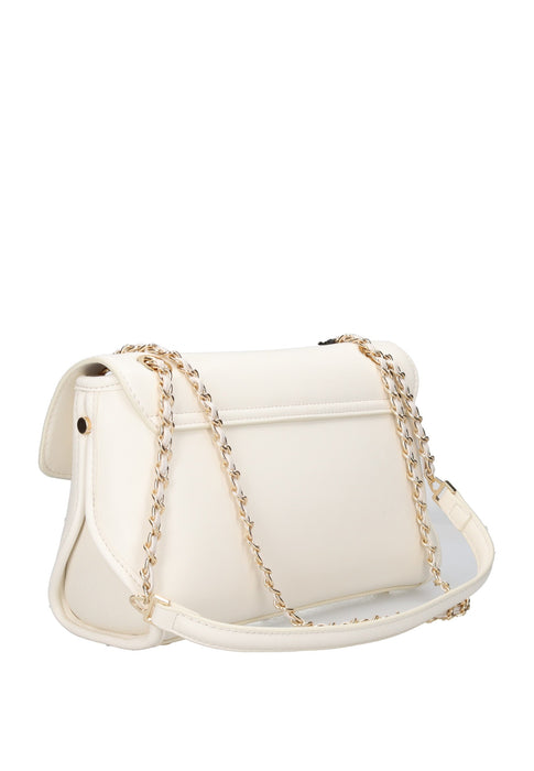 Borsa Spalla Nox Ecopelle Patta Cerniera Valentino Bags 27x17x9 Cm Design Contemporaneo Elegante