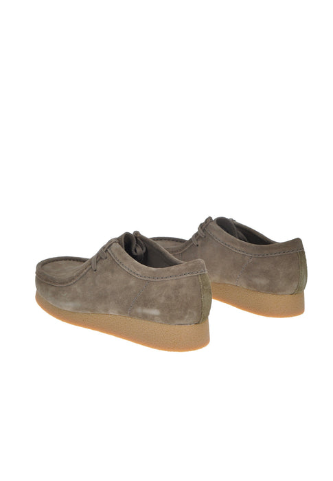 Polacchino Wallabee Evo In Camoscio Clarks Con Tomaia E Sottopiede OrthoLite Hybrid Imbottitura Personalizzabile
