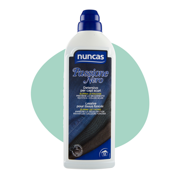 Nuncas passione nero detersivo capi scuri - 750ml