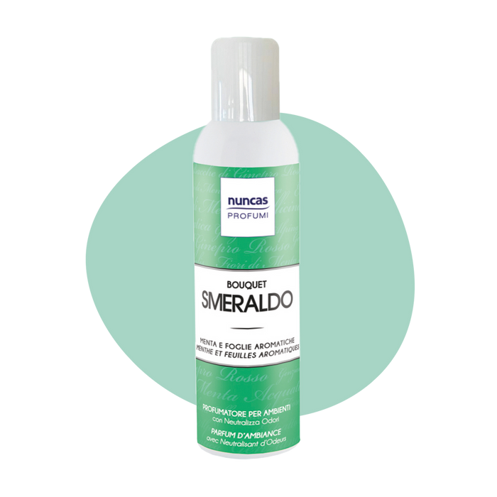 Nuncas bouquet profumatore spray smeraldo - 250ml