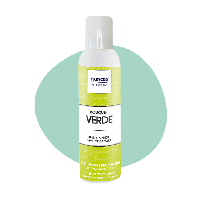 Nuncas bouquet profumatore spray verde - 250ml