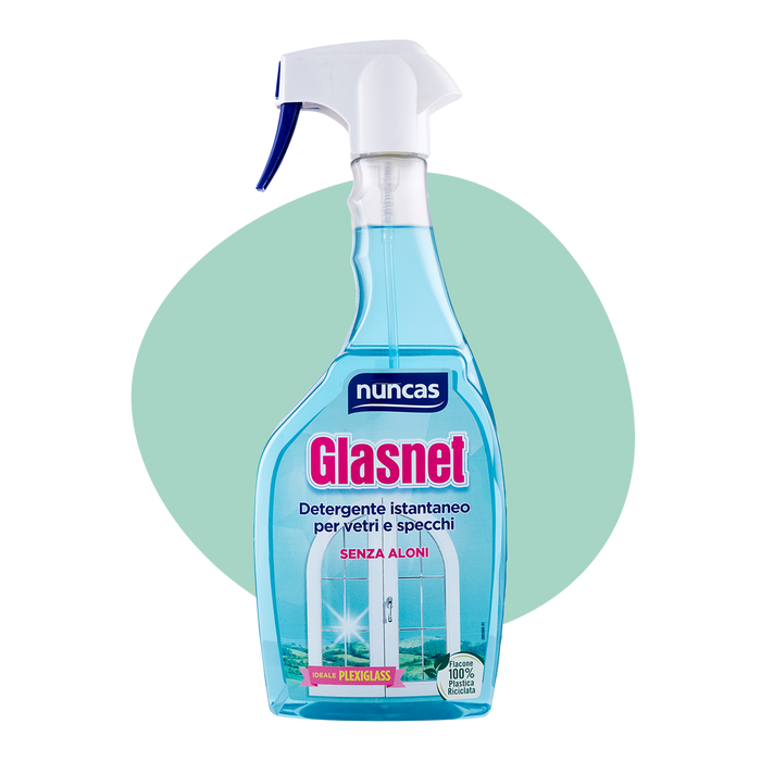 Nuncas glasnet detergente vetri e specchi - 750ml