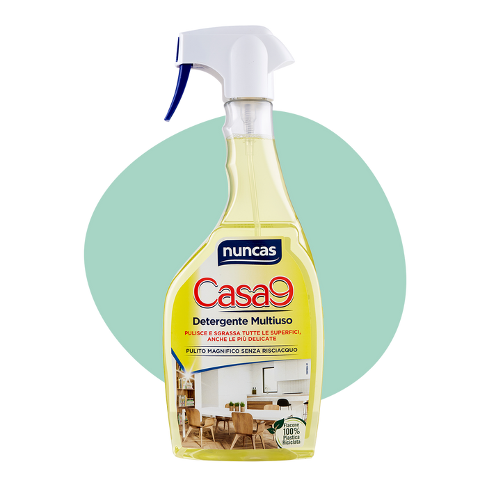 Nuncas casa9 detergente spray multiuso - 750ml