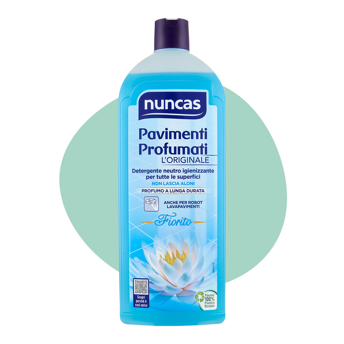 Nuncas pavimenti profumati detergente fiorito - 1000ml