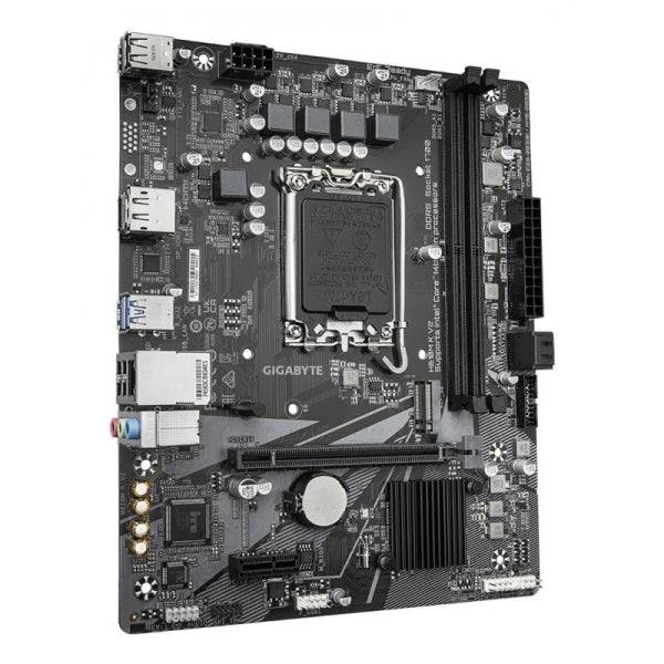 Gigabyte H610M H V2 Scheda Madre Intel 1700 - 2x DDR5 - HDMI, DisplayPort - MicroATX