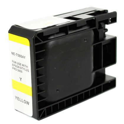 Epson T5804 Giallo Cartuccia d'Inchiostro Pigmentato Compatibile - Sostituisce C13T580400