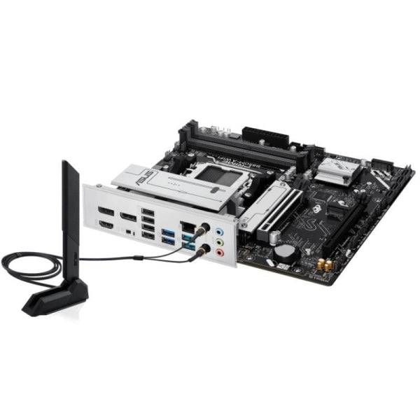 Asus Prime B850M-A WIFI Scheda Madre AM5 - WiFi, Bluetooth, 4x DDR5, 3x M2, 4x SATA III, PCIe 3.0, 4.0, USB 2.0, 3.2, USB-C, RJ-45, HDMI, DisplayPort - Form Factor MicroATX