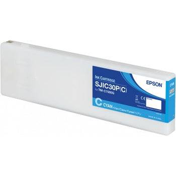 Epson SJIC30P(C) Ciano Cartuccia d'Inchiostro Originale - C33S020640