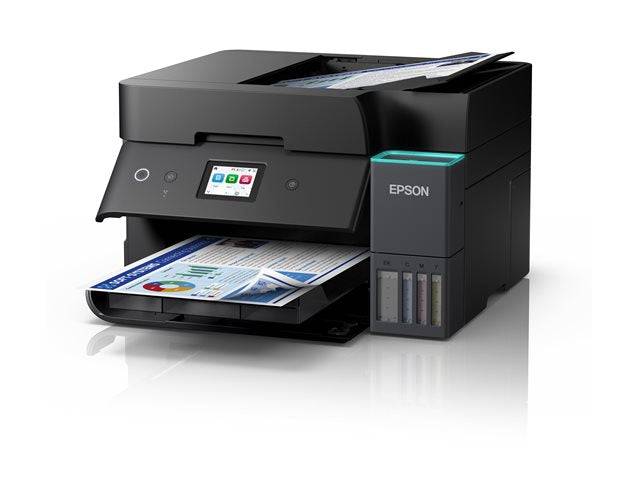 Epson EcoTank ET4950 Stampante Multifunzione Colore Fax Fronte-Retro WiFi 35ppm - ADF 30 fogli