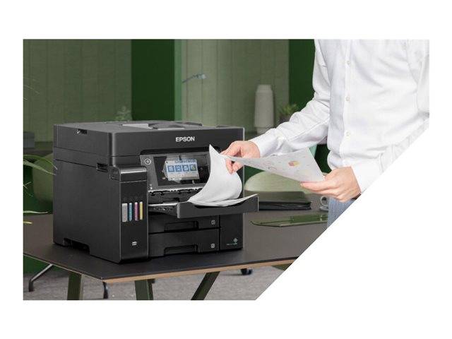 Epson EcoTank ET5855 Stampante Multifunzione a Colori con Fax Fronte/Retro WiFi 25ppm - ADF 50 fogli